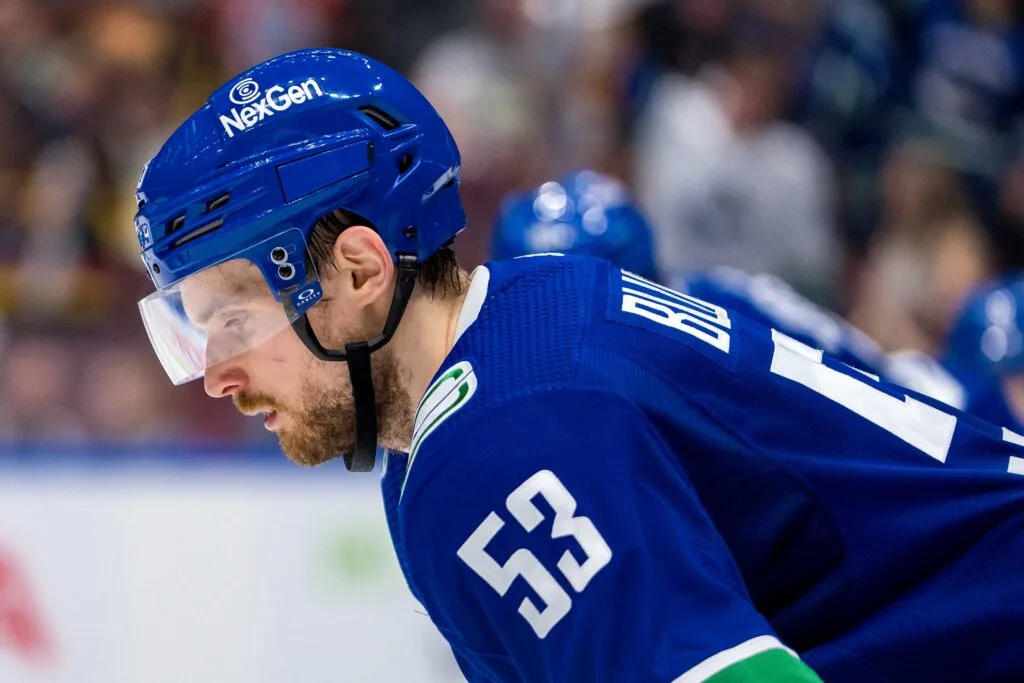 Canucks Re-Sign Teddy Blueger