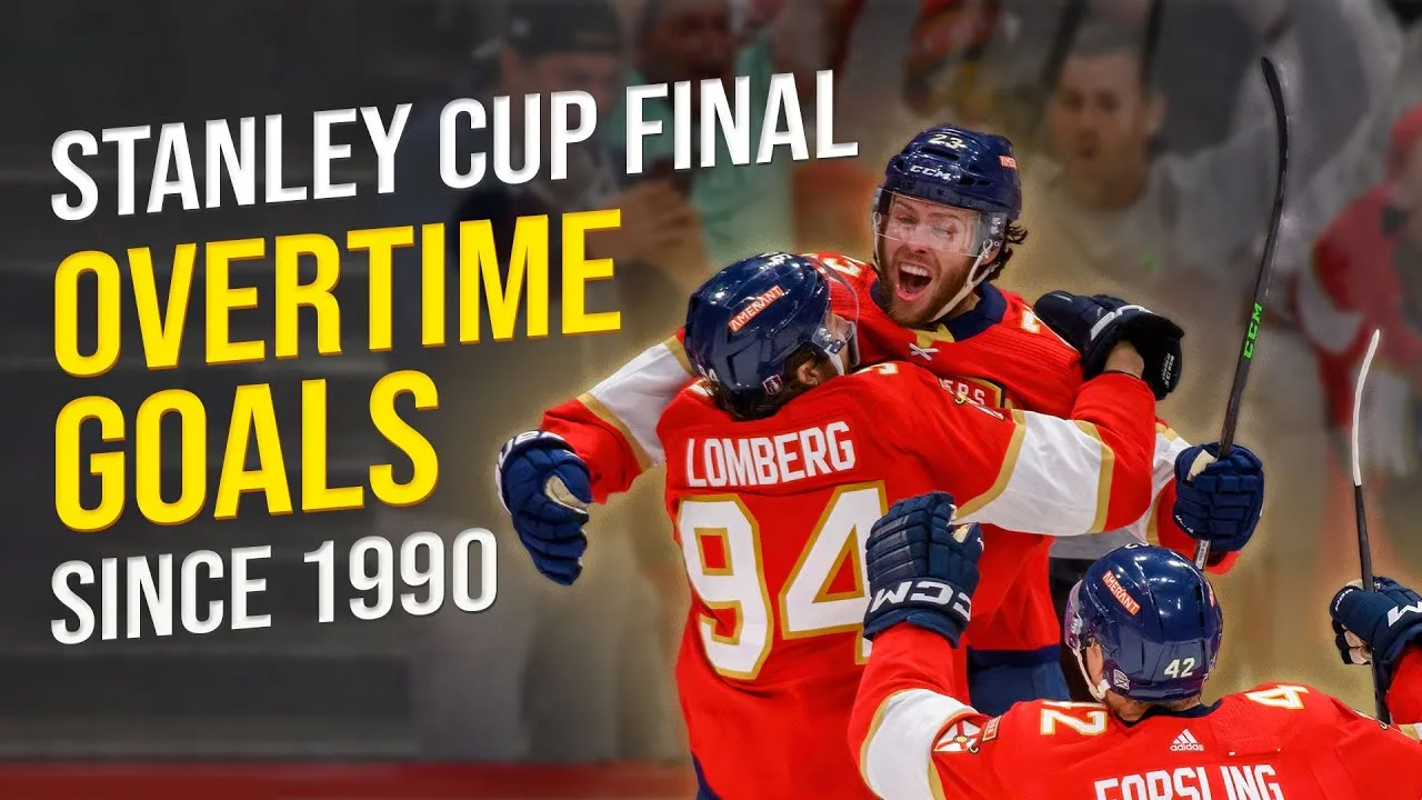 EVERY Overtime Goal in Stanley Cup Final Since 1990