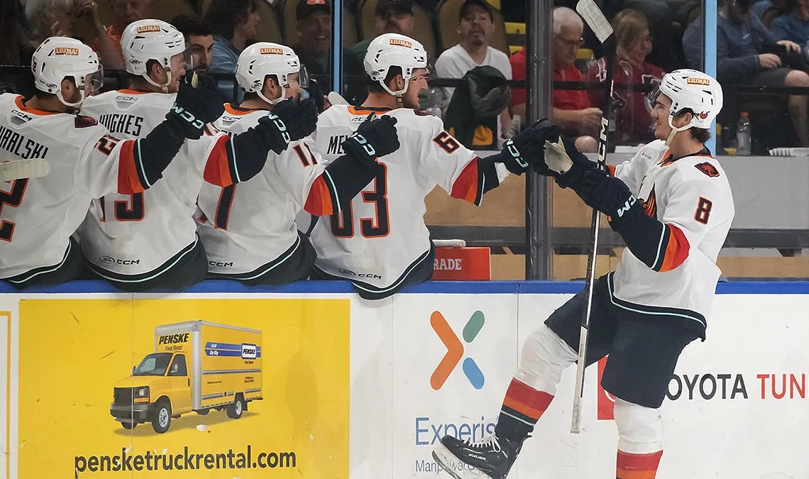 Firebirds win ninth straight, close in on conference title | TheAHL.com