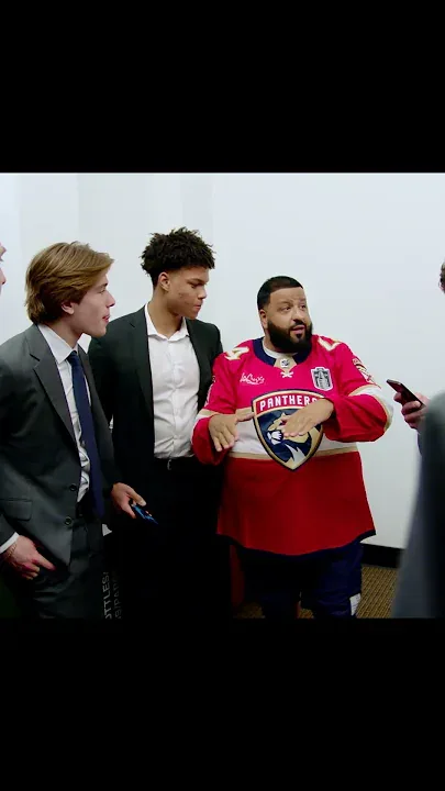 NHL top prospects meet DJ Khaled 🎤