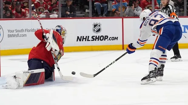 Sergei Bobrovsky brilliant as Panthers blank Oilers in Stanley Cup final opener