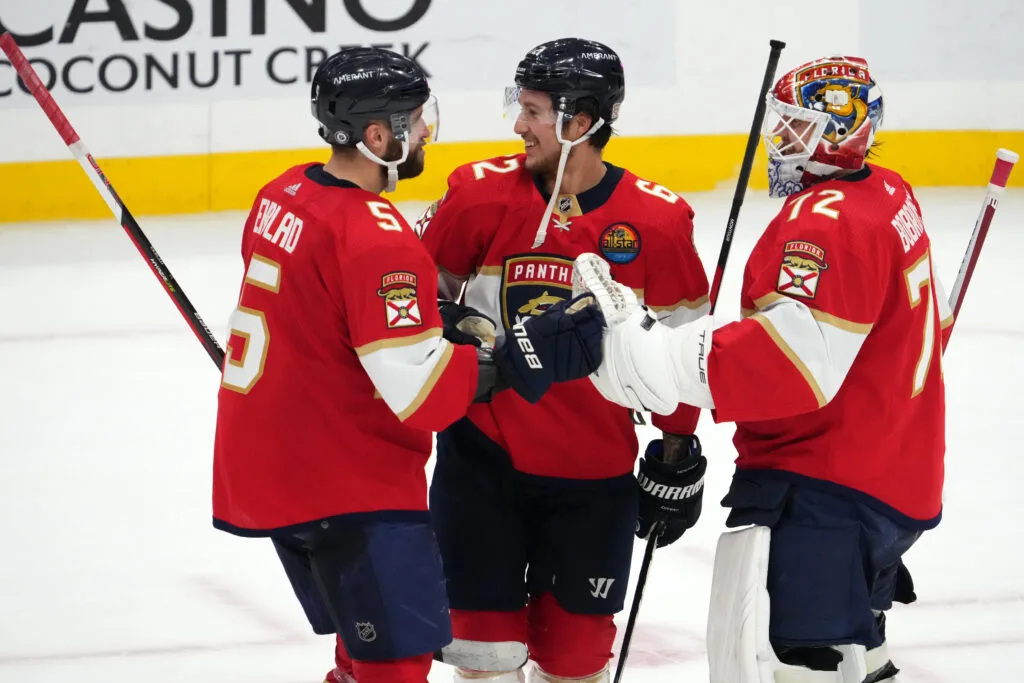 Snapshots: Bobrovsky, Ekblad, Nugent-Hopkins, Smith