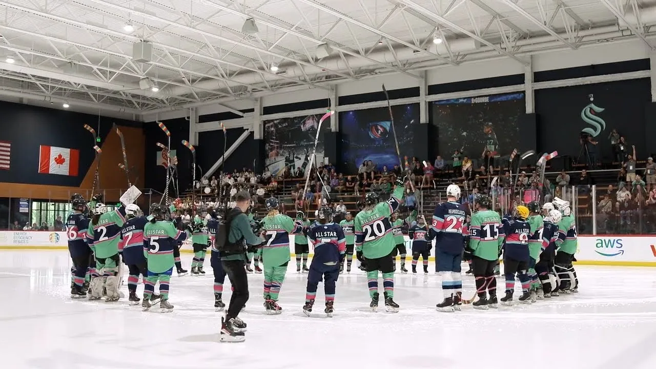 The NHL celebrates the growth of the Seattle Pride Hockey Association