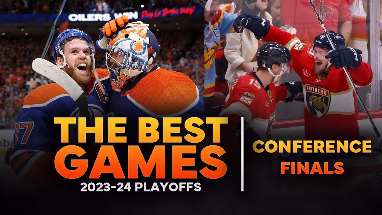 Headed to the Stanley Cup 🐀💧 Best Postseason Games 2023-24 | VAN @ EDM Gm. 6 & NYR @ FLA Gm. 6