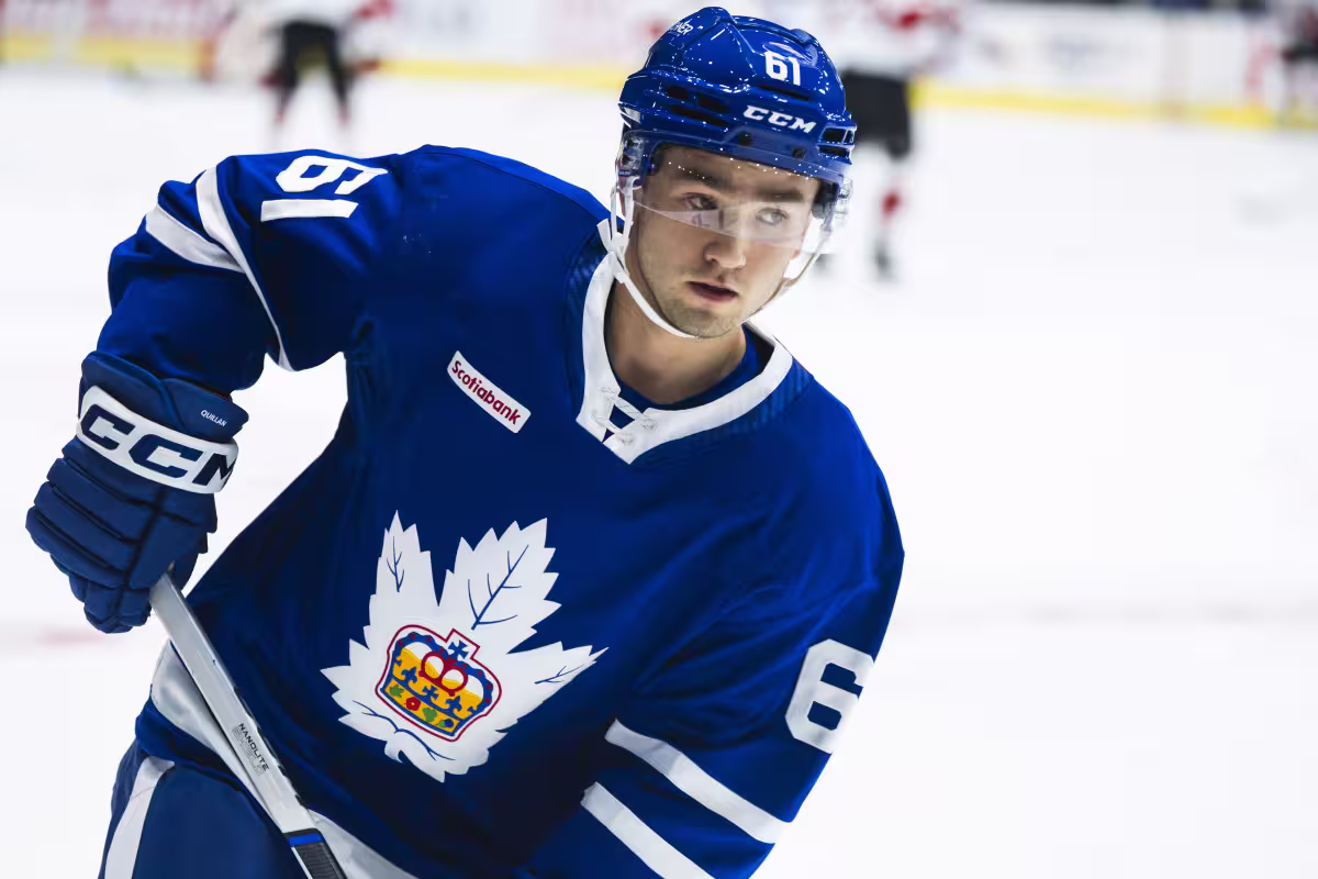 'I Want To Make The Maple Leafs': Confident Jacob Quillan Has Eyes on NHL Ahead of Training Camp With Odds Stacked Against Him