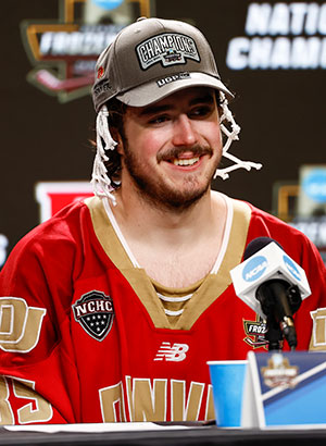 Matt Davis, after winning last year's national championship. (photo: Matt Dewkett)