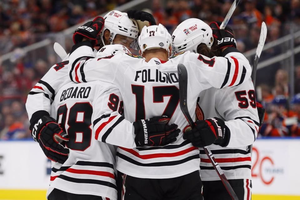 Chicago Blackhawks.<p>Perry Nelson-Imagn Images</p>