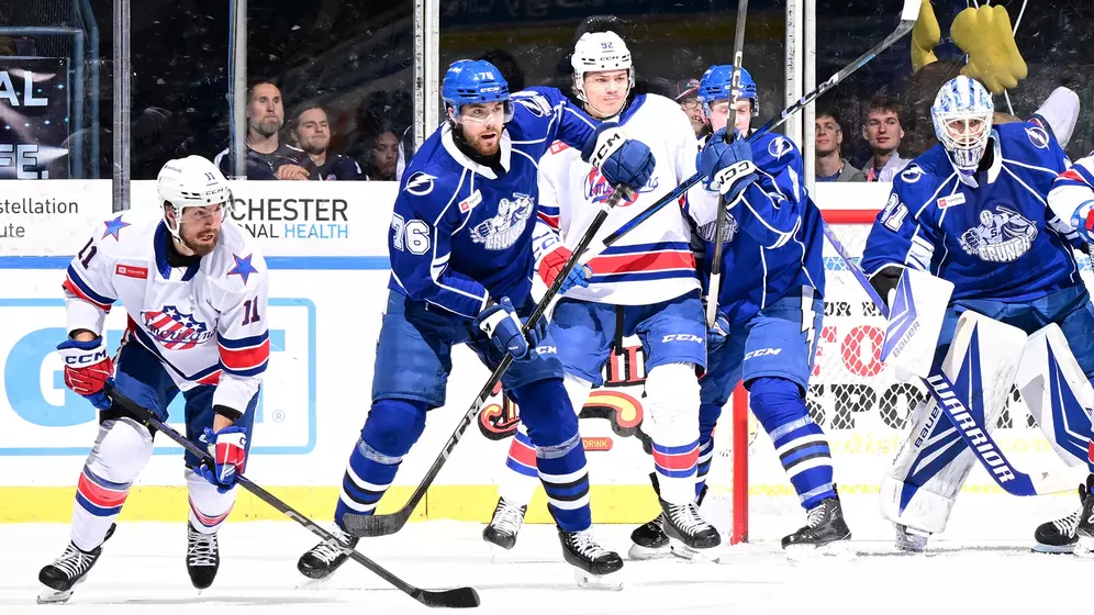 Syracuse Crunch Blanked By Rochester Americans, 3-0