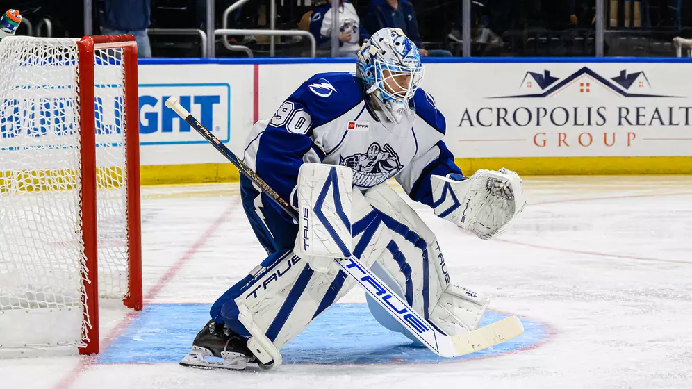 Tampa Bay Lightning Recall Goaltender Matt Tomkins From Syracuse Crunch