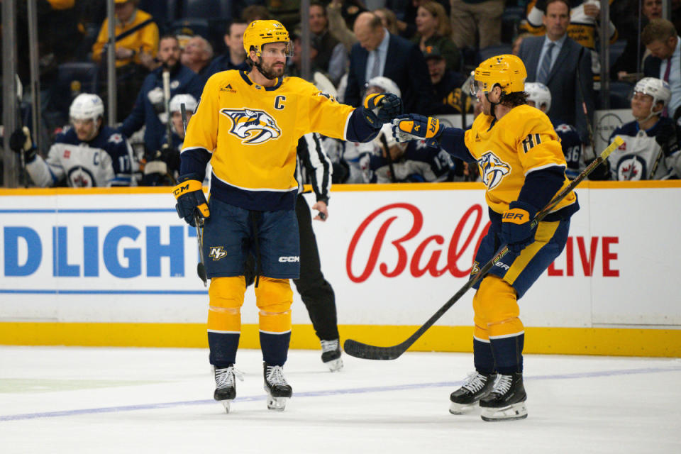 Roman Josi & Jonathan Marchessault