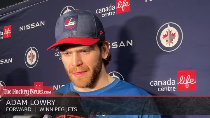 The Hockey News - Jets' Captain Skates In Regular Practice Jersey As They Gear Up For A Return To Action