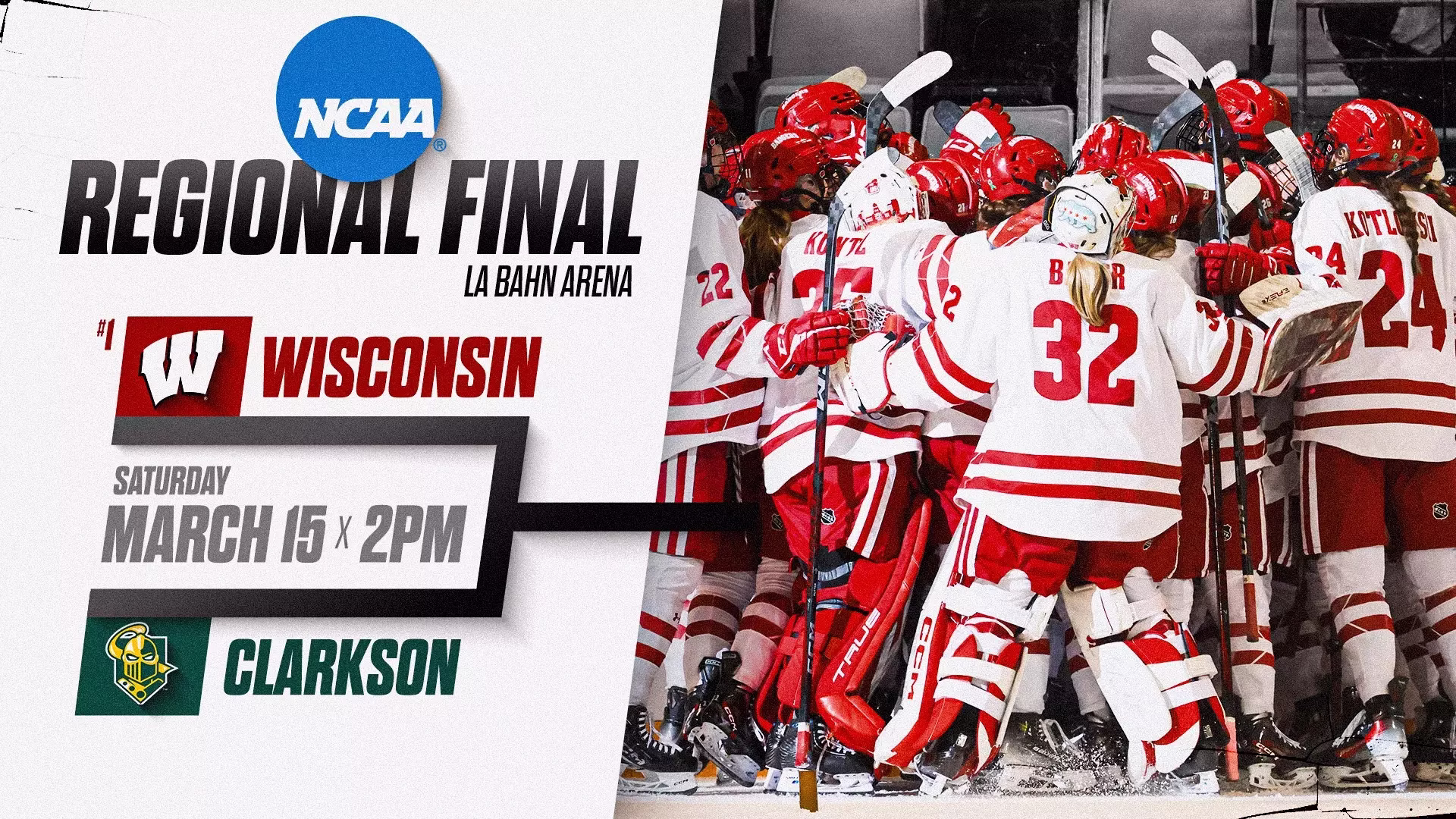 Five things to know: No. 1 seeded Badgers face Clarkson in regional final