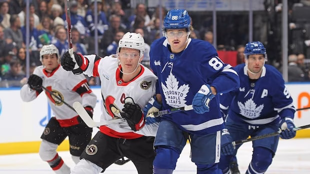Schedule released for Sens vs. Leafs Round 1 playoff series