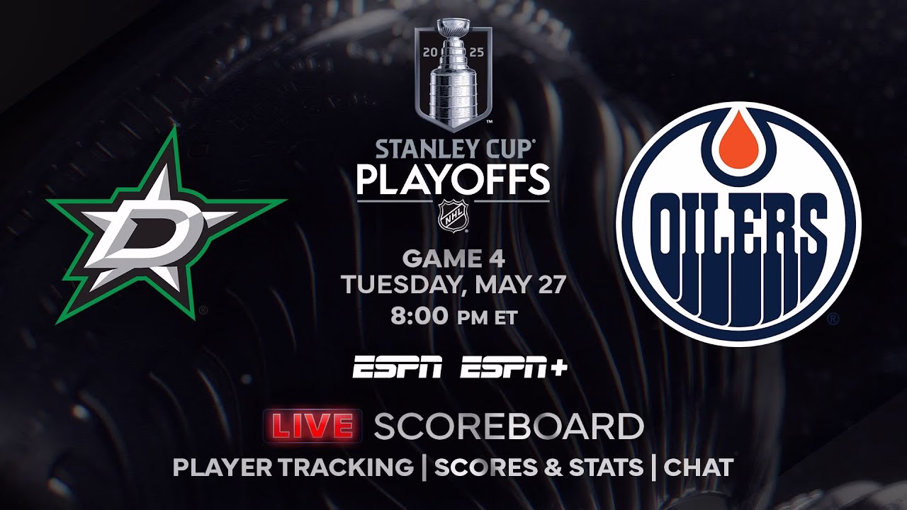 2025 NHL Conference Finals - Game 4: Dallas Stars vs. Edmonton Oilers