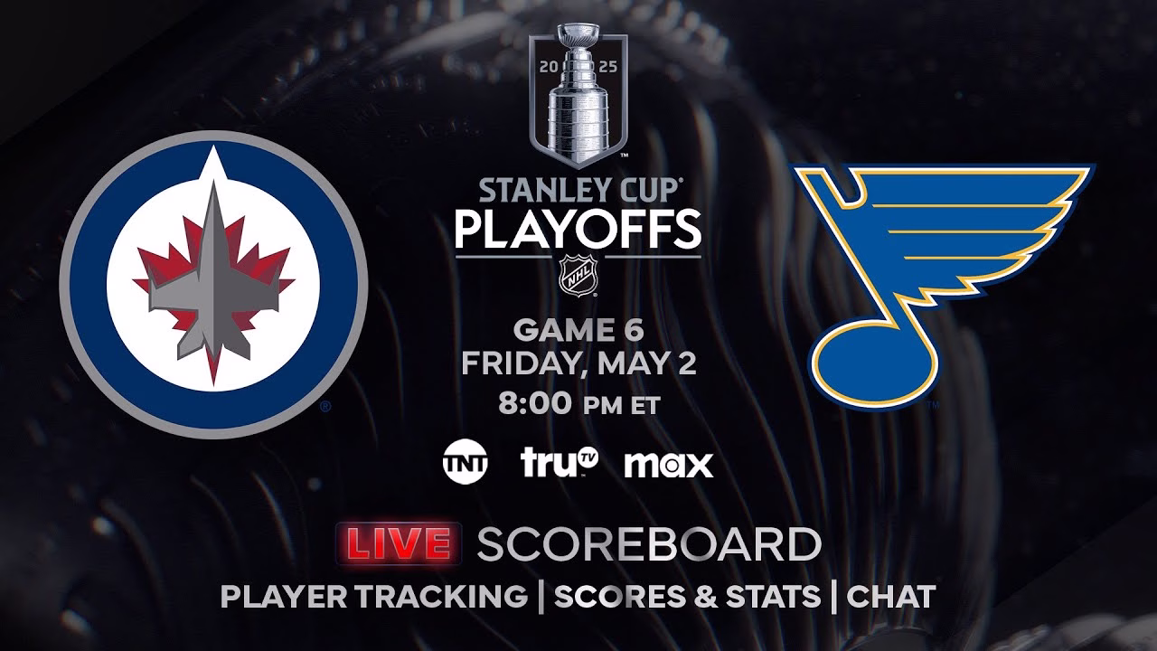 2025 NHL Playoffs - Game 6: Blues vs. Jets