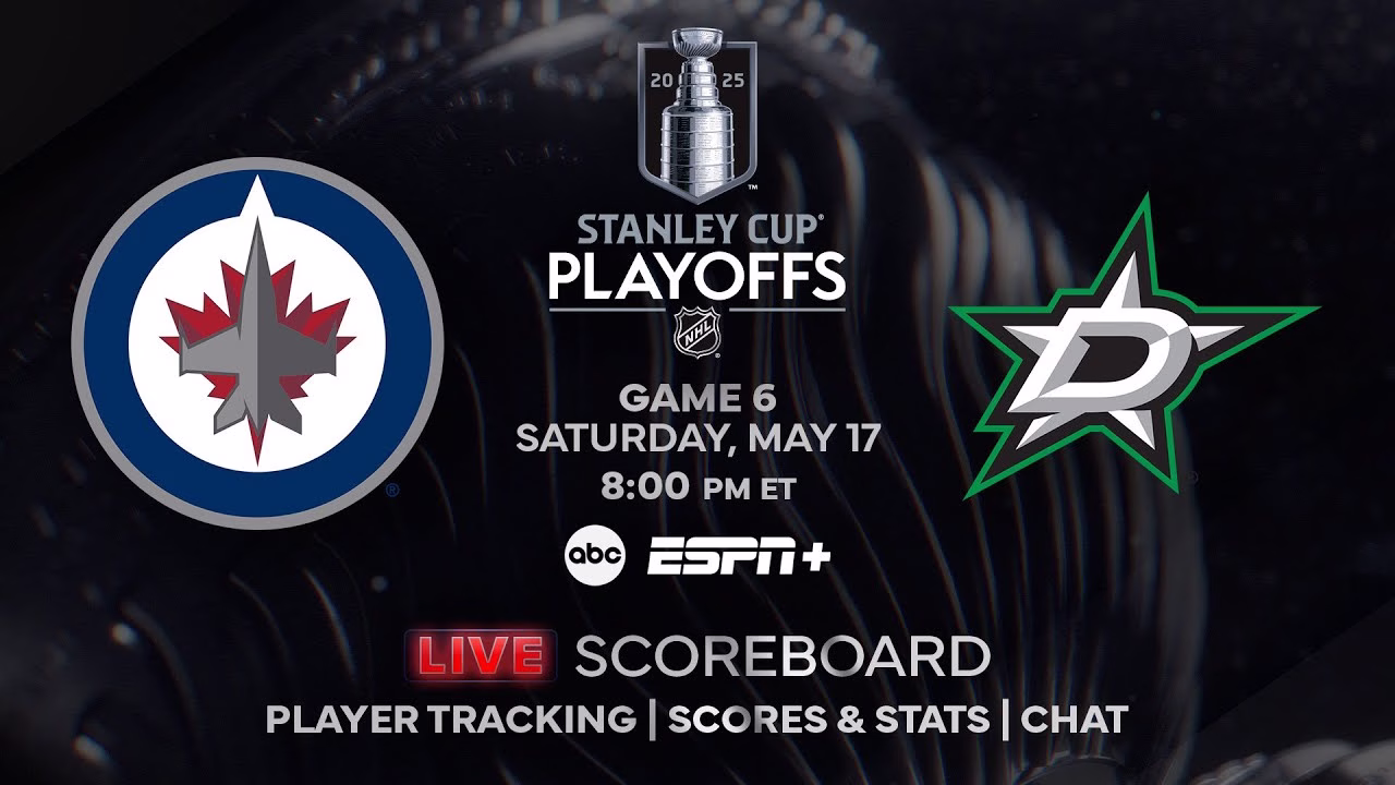 2025 NHL Playoffs - Game 6: Dallas Stars vs. Winnipeg Jets