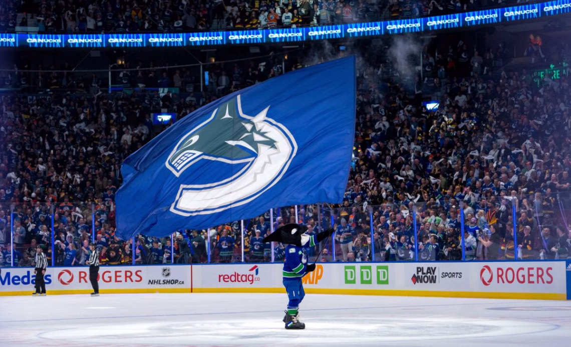 Rogers Arena Fin Vancouver Canucks