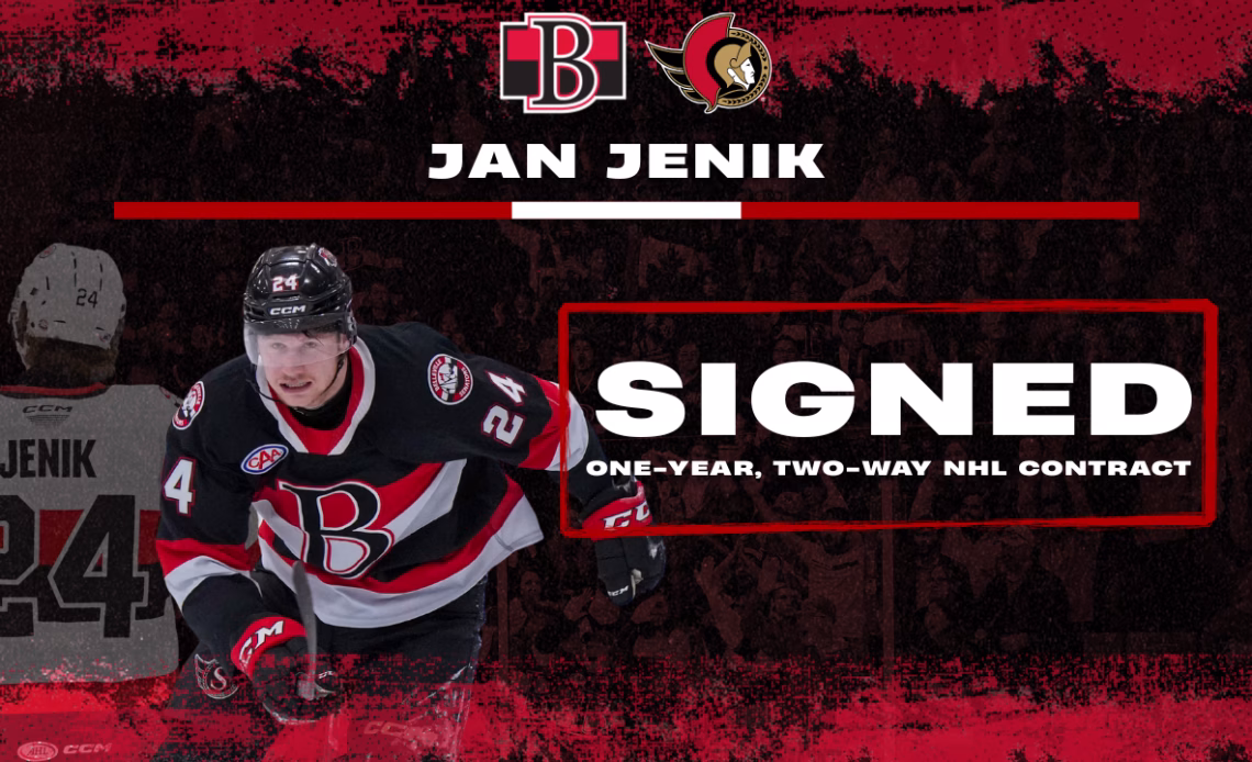 Jenik returns to Senators on one-year, two-way NHL contract – Belleville Sens
