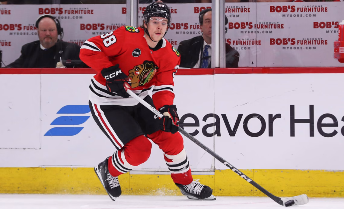 Ethan Del Mastro Chicago Blackhawks