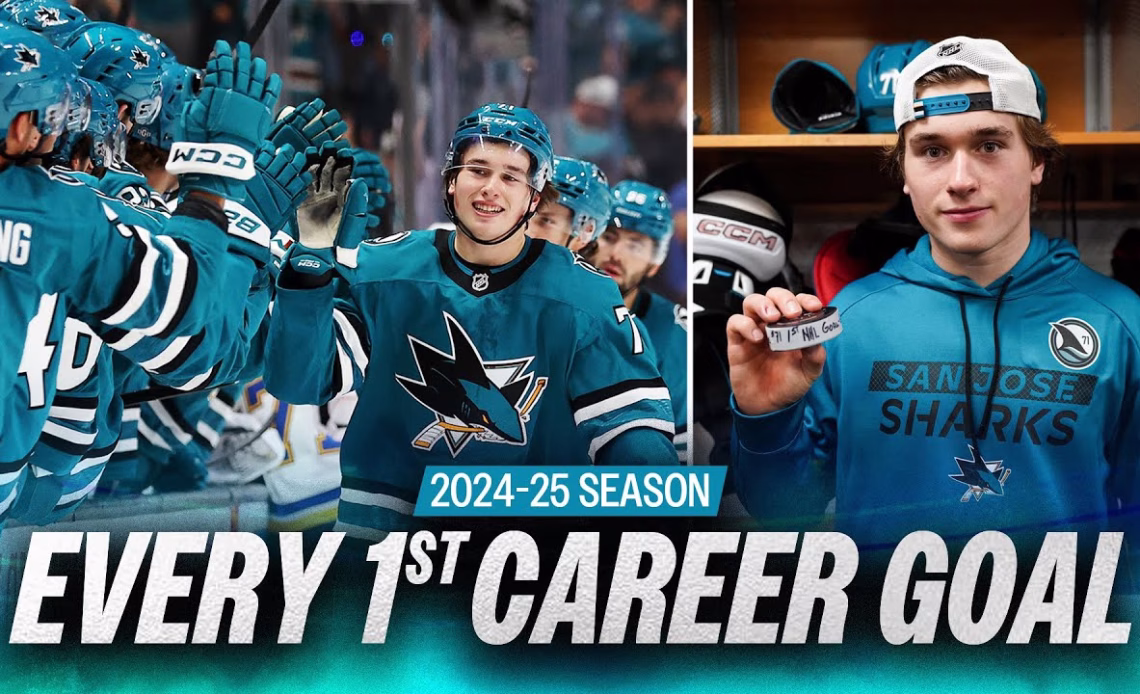 EVERY 1st Career Goal ☝️ 2024-25 NHL Season 🎉