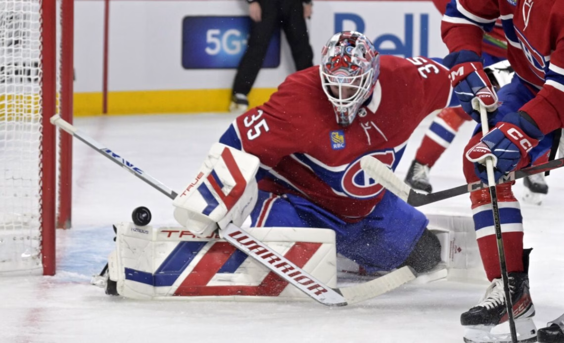 Montreal Canadiens Sam Montembeault