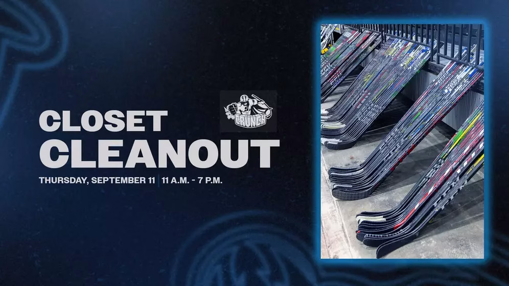 Syracuse Crunch To Hold Closet Cleanout September 11